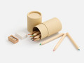 Набор цветных карандашей Pencilvania Tube Plus, крафт