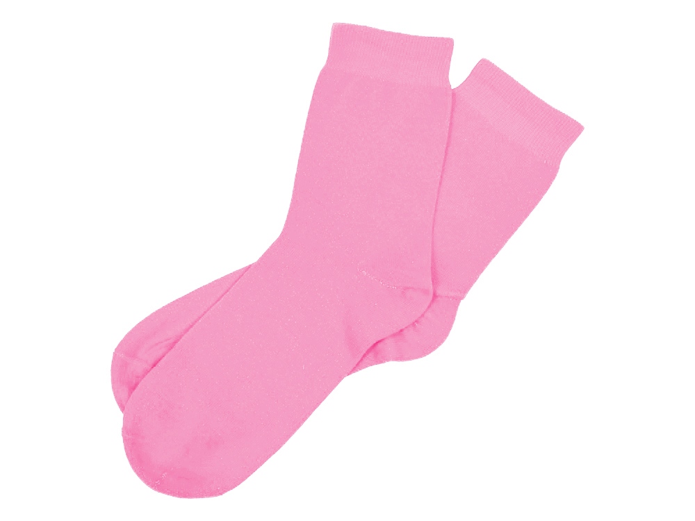 Носки однотонные «Socks» мужские розовые