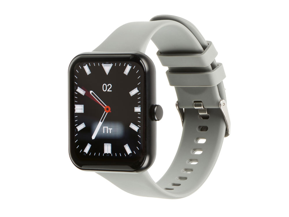 Смарт-часы «IoT Watch QR», металл, IP68, серые