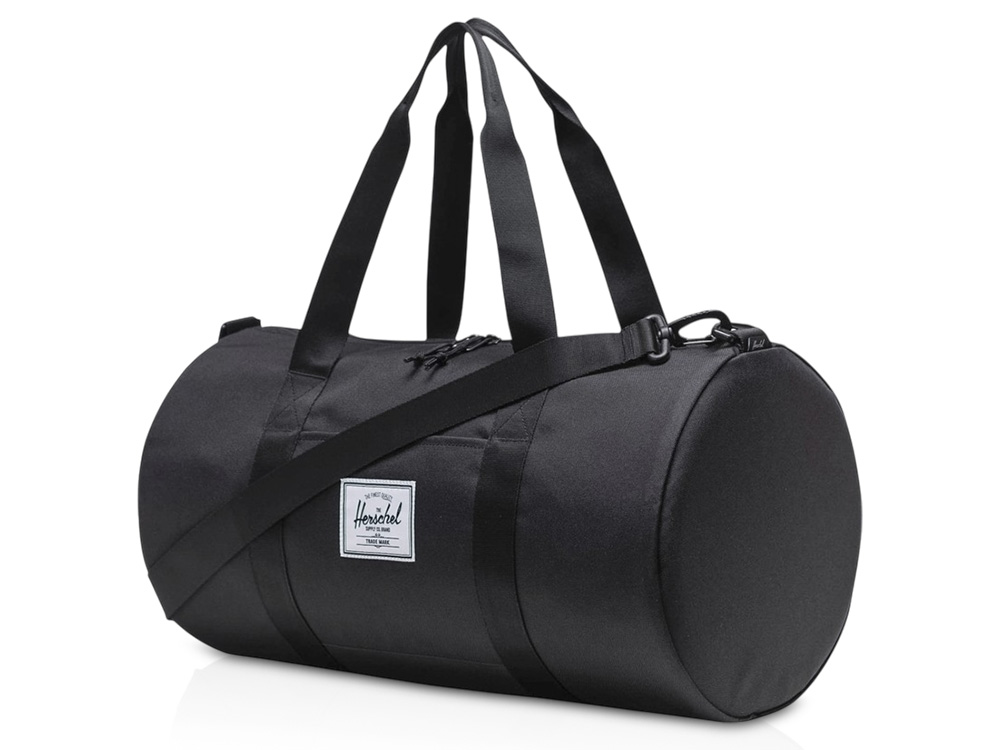 Herschel Classic™ спортивная сумка из переработанного материала объемом 27 л - сплошной черный